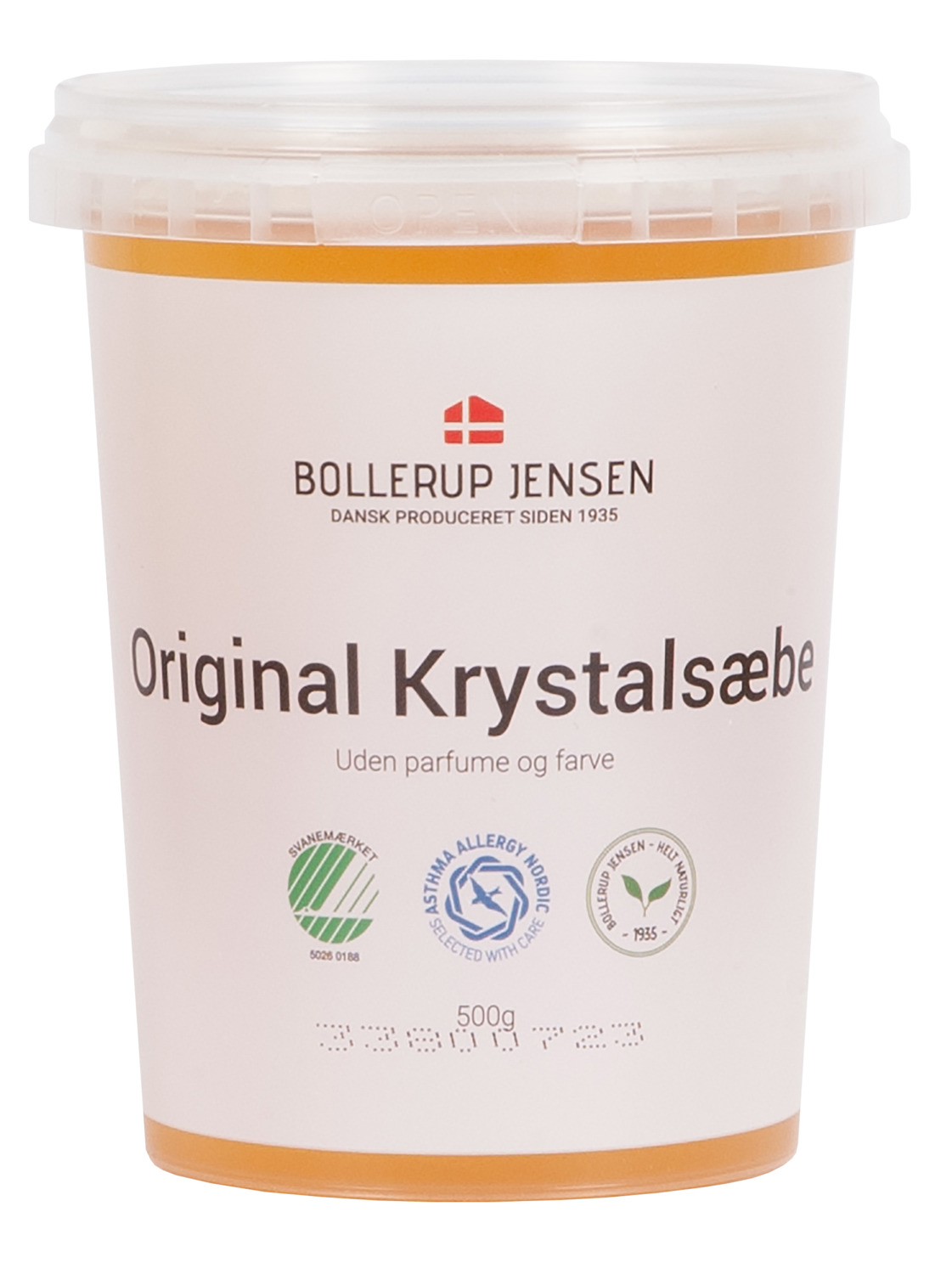 Krystalsæbe Fast Brun
