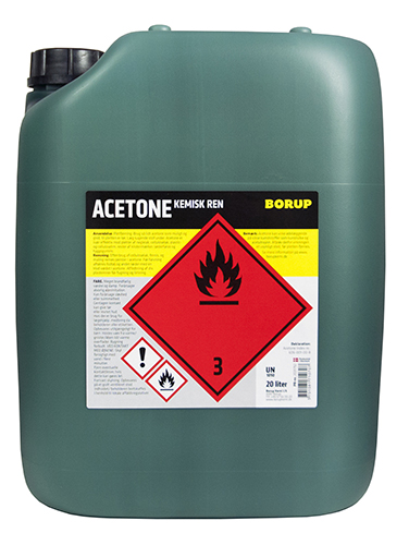 Borup acetone