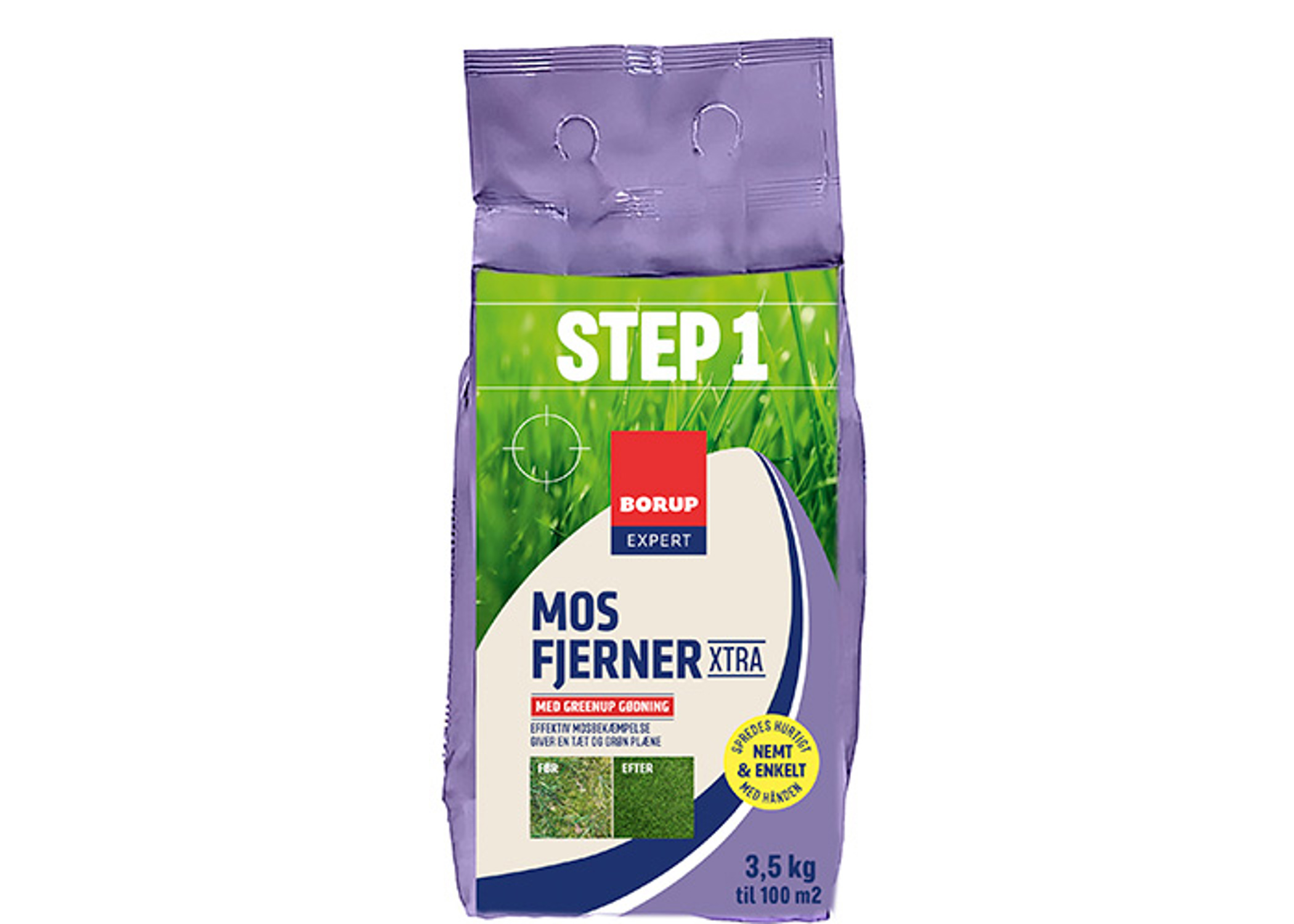 Borup Expert Step 1 Mosfjerner