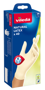 Vileda Natural Latex Engangshandske