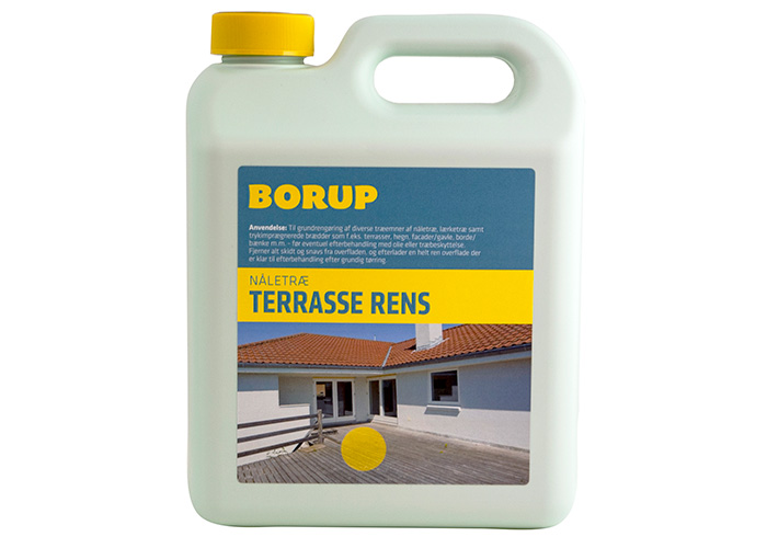 Borup Terrasse Rens Nåletræ