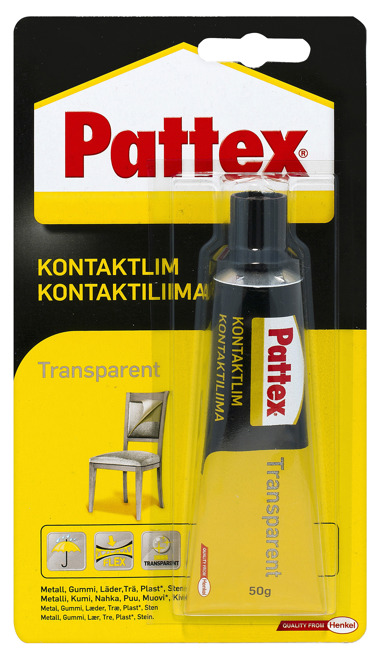 Kontaktlim transparent
