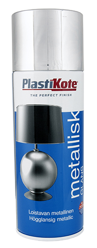 plasti-kote billiant metallic spraymaling sølv