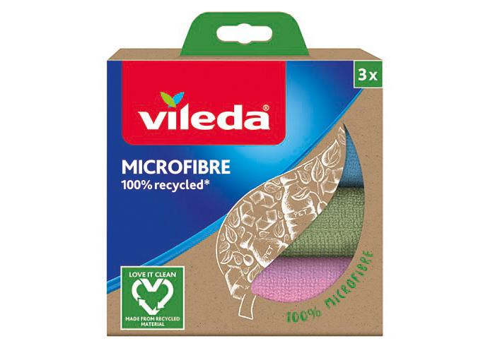 Vileda Microfibre Recycled Klud