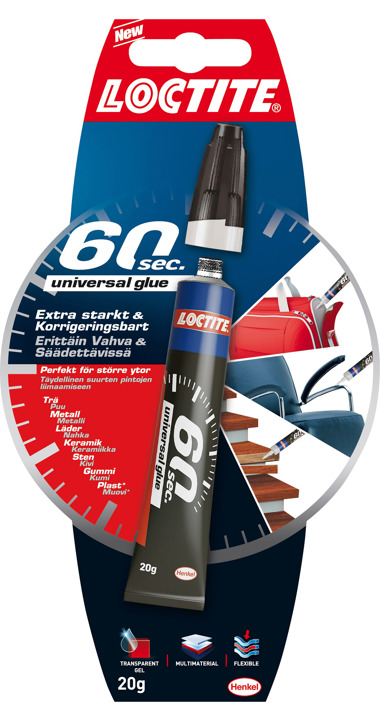 Universal Glue 60 sec.