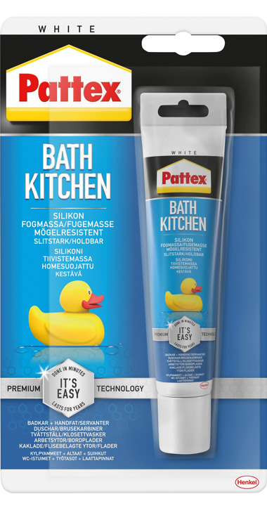 Silikonefuge til Bad & Køkken