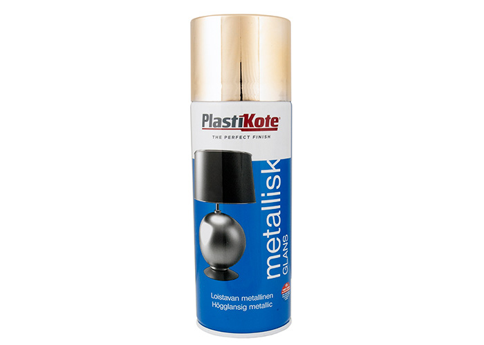 plasti-kote billiant metallic spraymaling guld