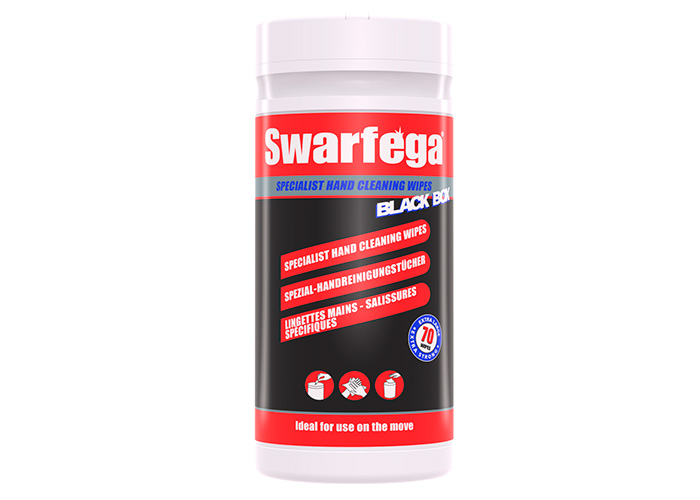Swarfega Black Box håndrens Servietter